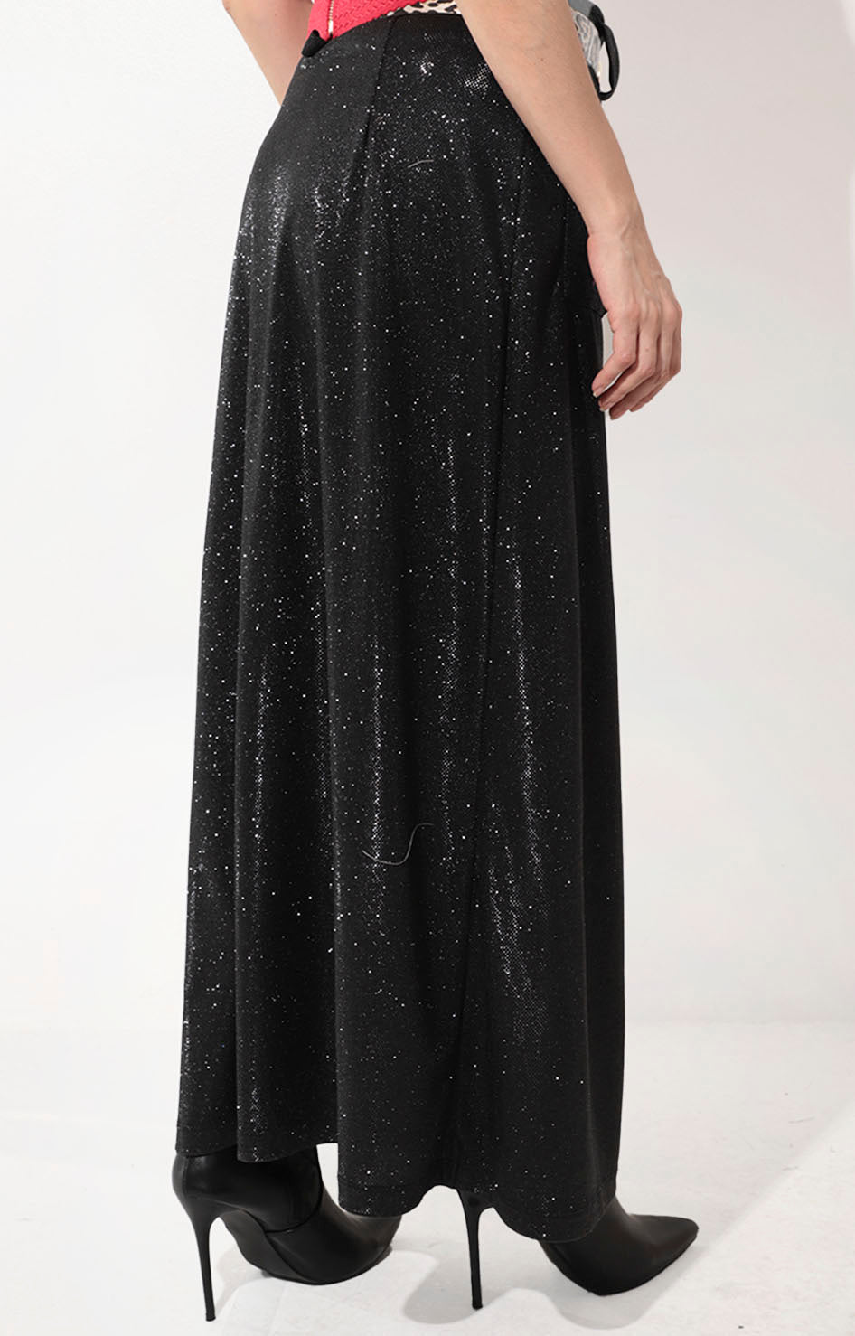 Falda negra con cinturon - FALDA Boutiquemirel 