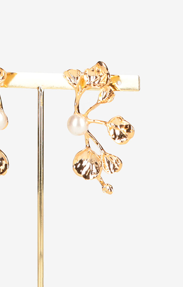 Arete dorado de flor - ARETE Boutiquemirel 