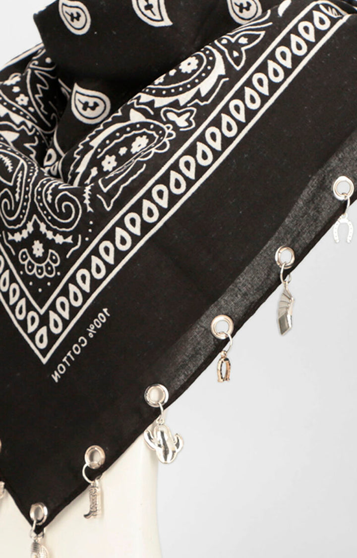 Bandana negra rodeo - MASCADA Boutiquemirel 