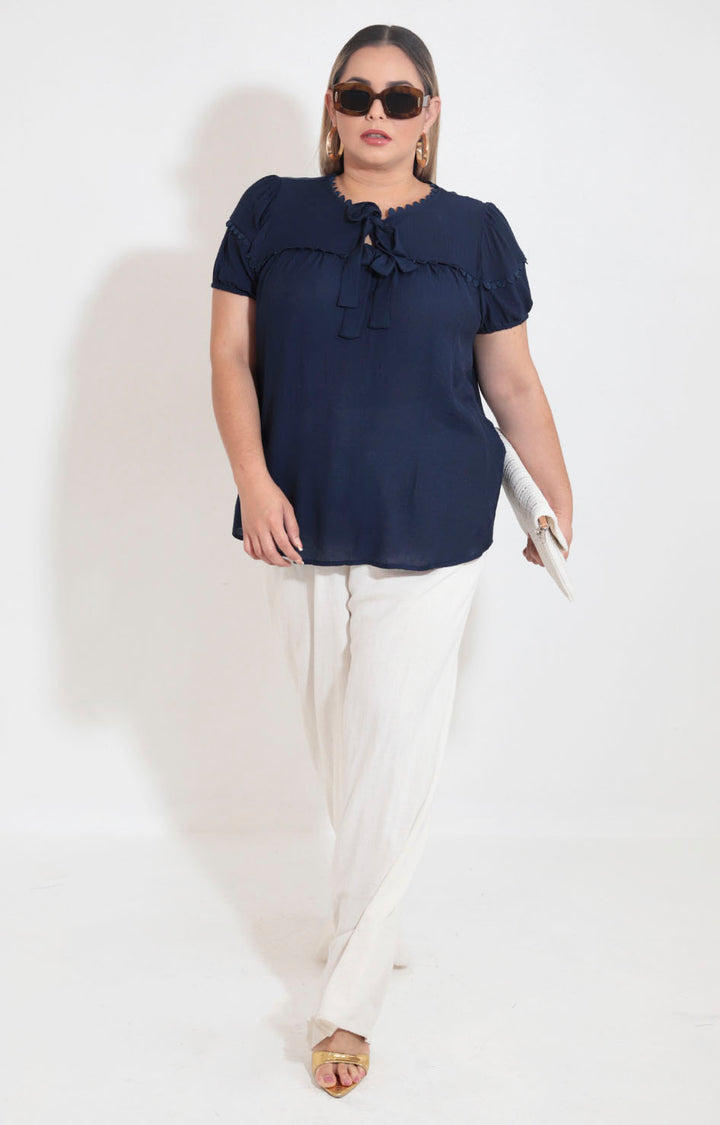 Blusa azul marino - BLUSA XL Boutiquemirel 