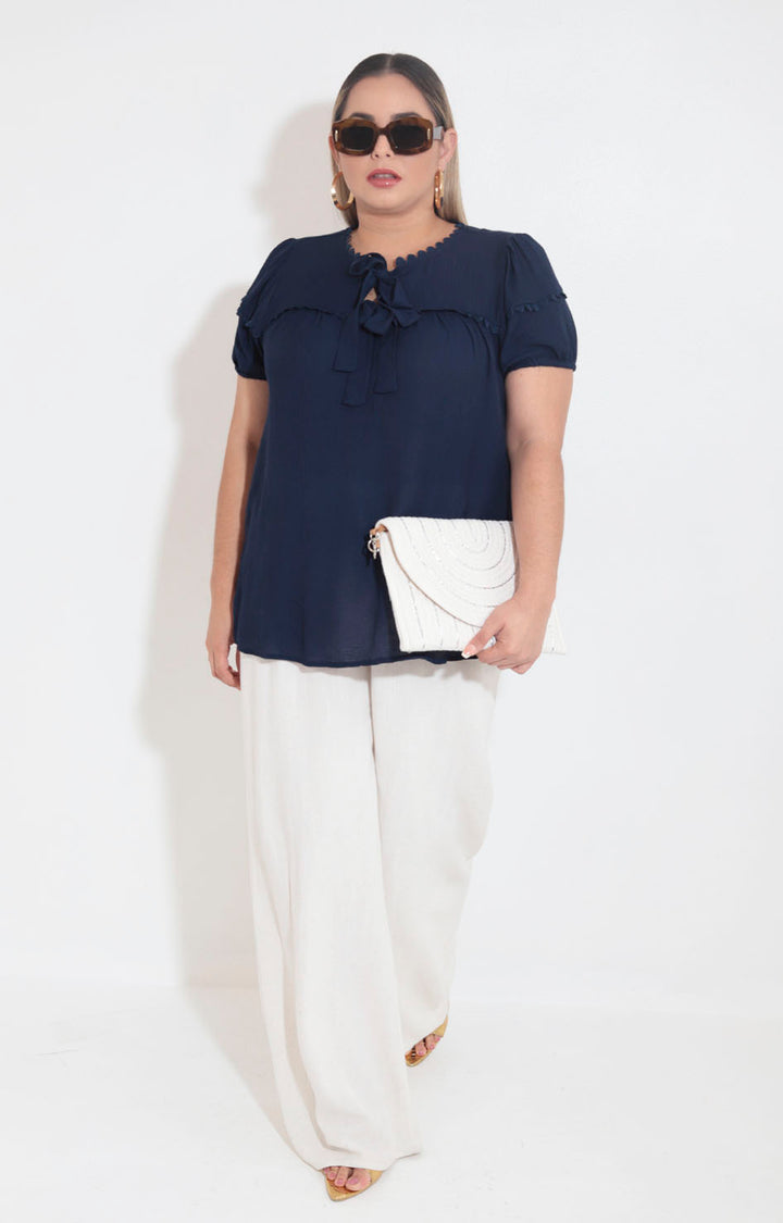 Blusa azul marino - BLUSA XL Boutiquemirel 