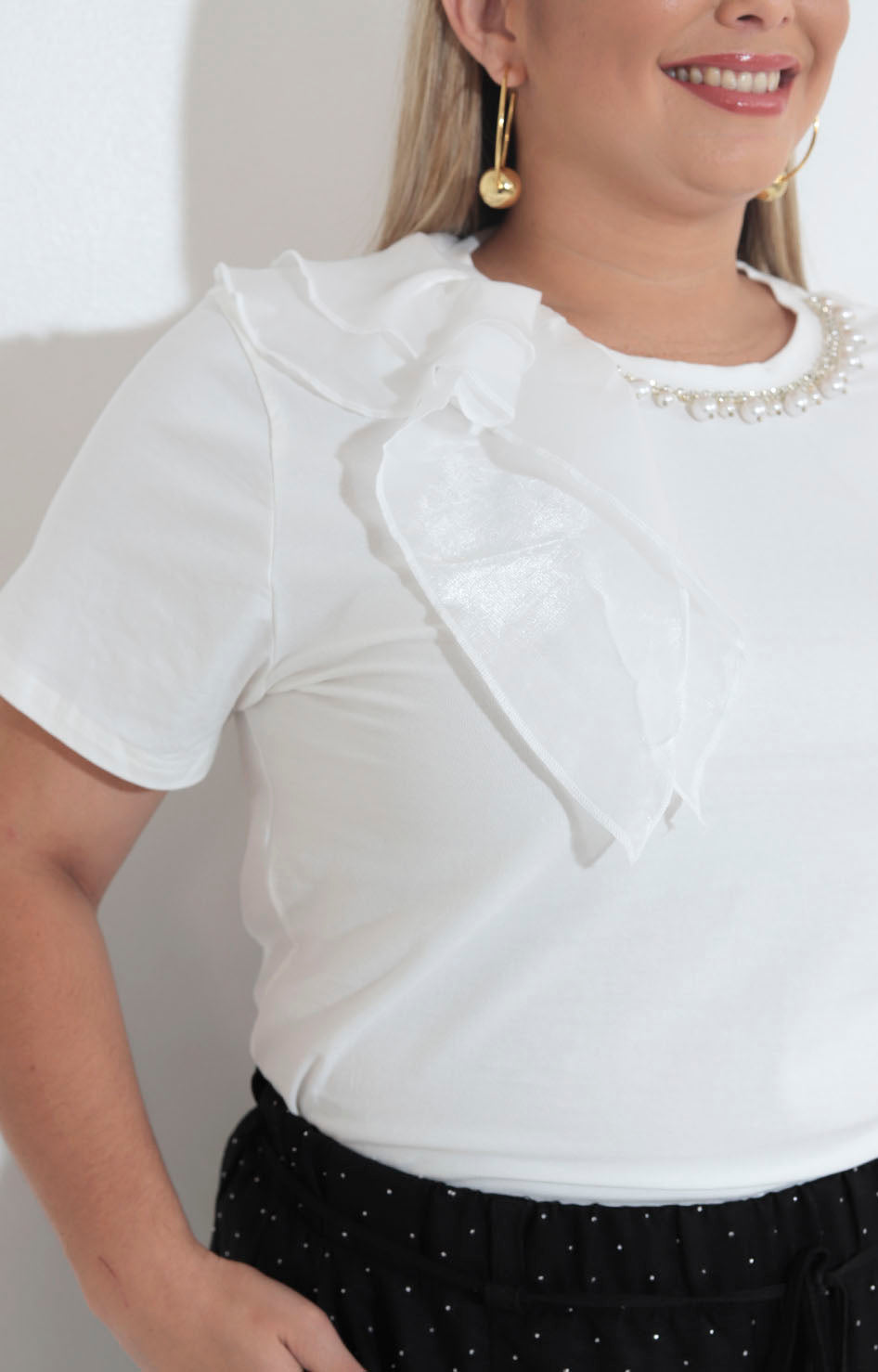 Blusa blanca - BLUSA XL Boutiquemirel 