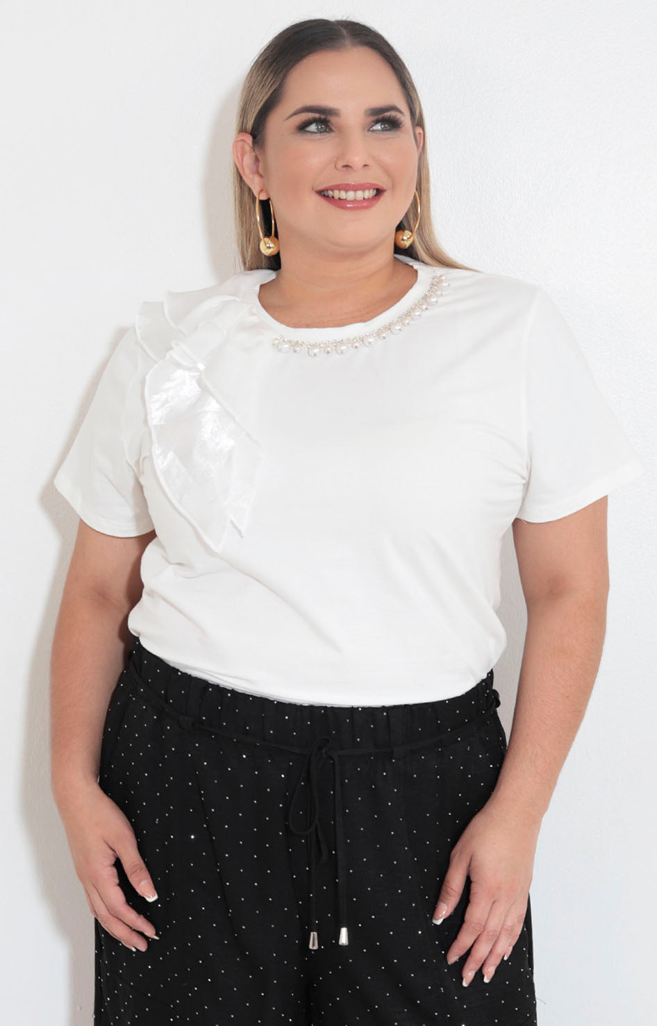 Blusa blanca - BLUSA XL Boutiquemirel 