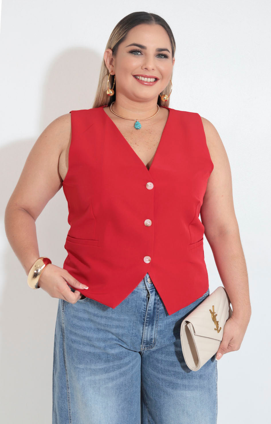 Chaleco rojo - CHALECO XL Boutiquemirel 