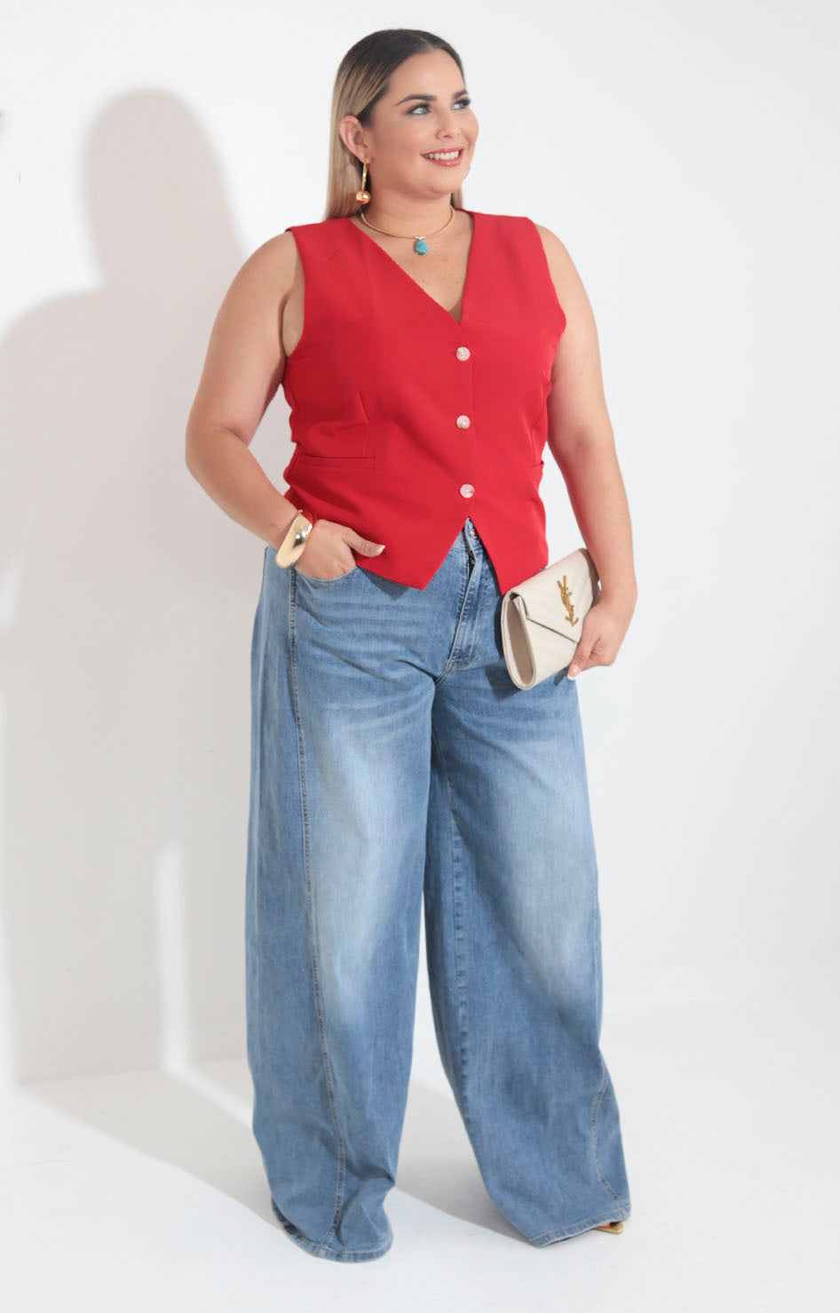 Chaleco rojo - CHALECO XL Boutiquemirel 