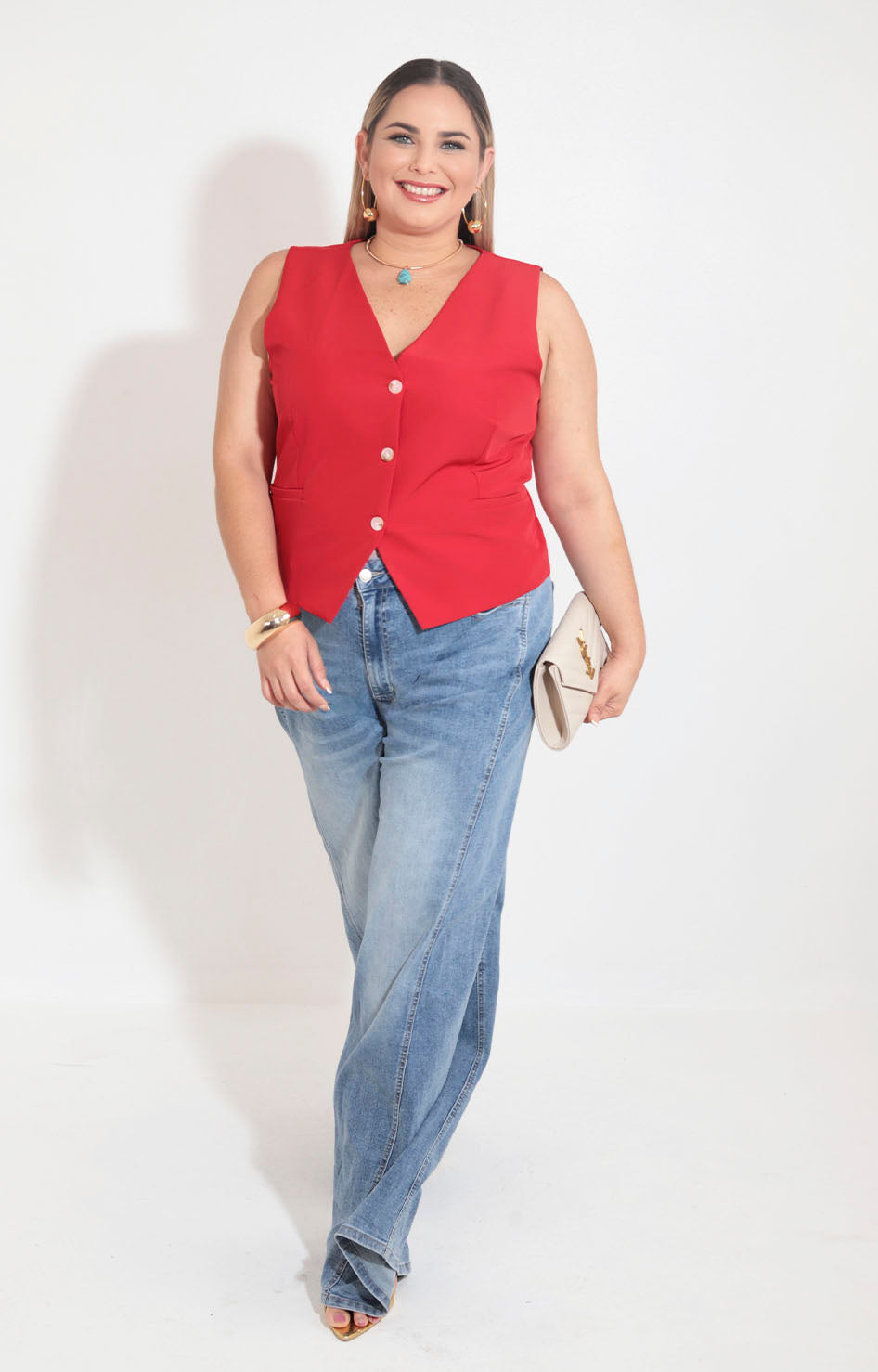 Chaleco rojo - CHALECO XL Boutiquemirel 