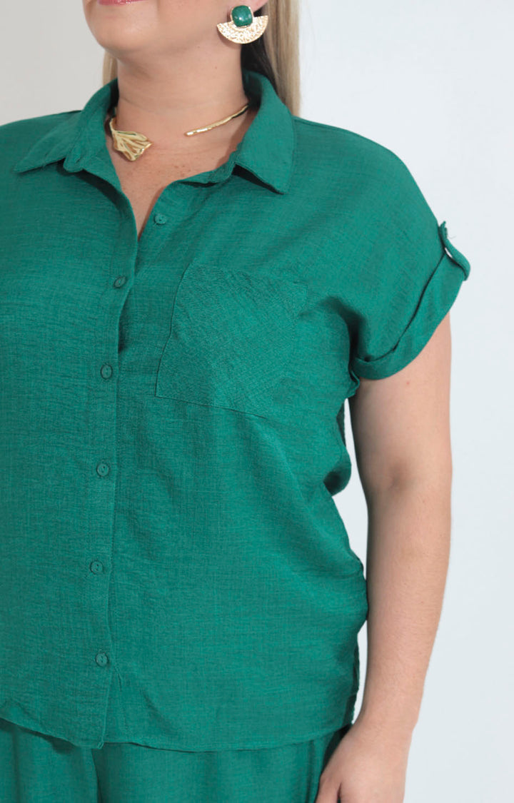 Conjunto verde - CONJUNTO Boutiquemirel 