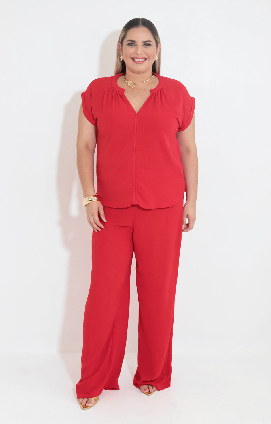Conjunto rojo - CONJUNTO Boutiquemirel 