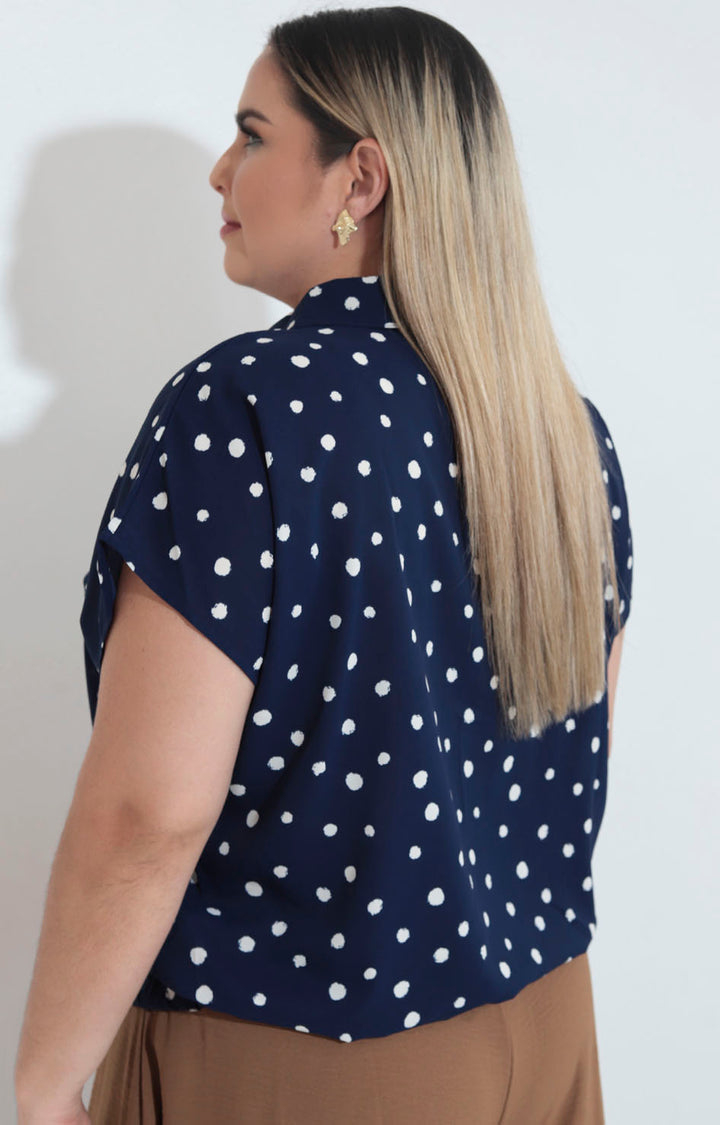 Blusa azul marino - BLUSA XL Boutiquemirel 