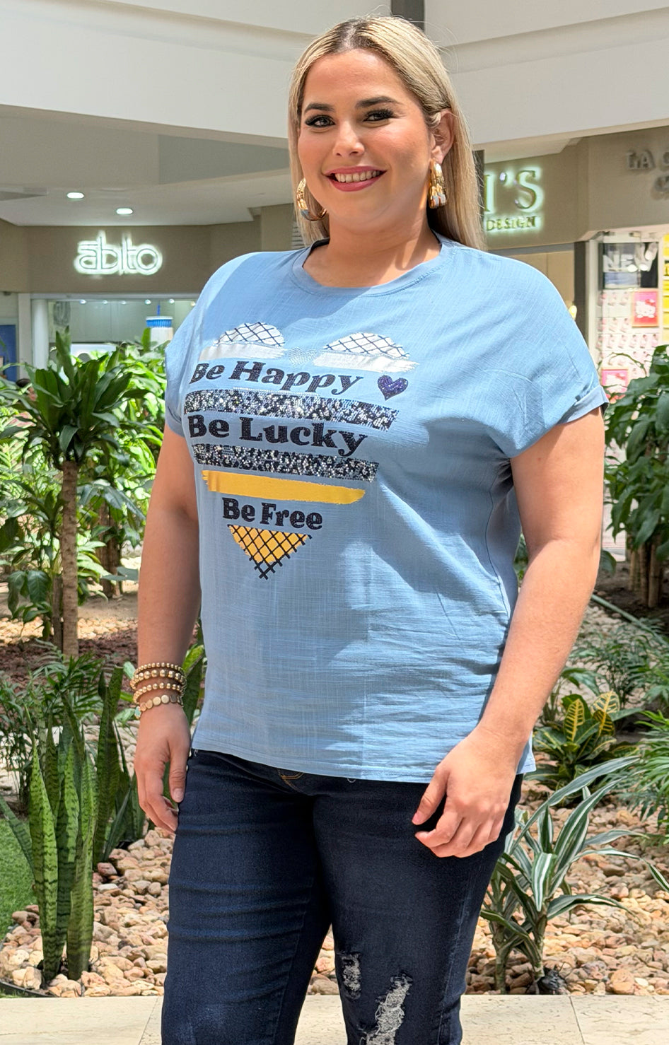 Blusa fresca - BLUSAS CURVY Boutiquemirel 