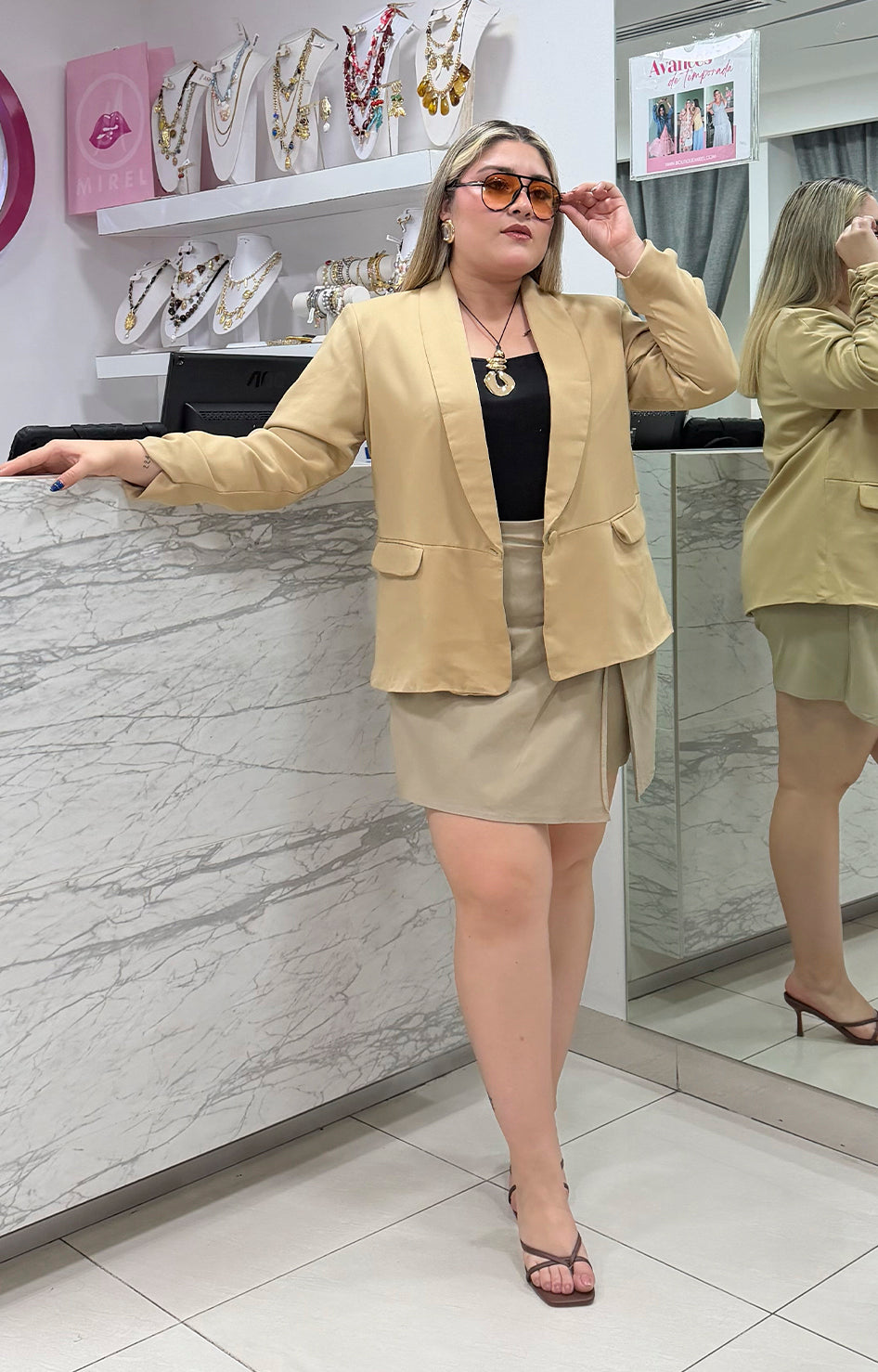 Short Falda - SHORT CURVY Boutiquemirel 
