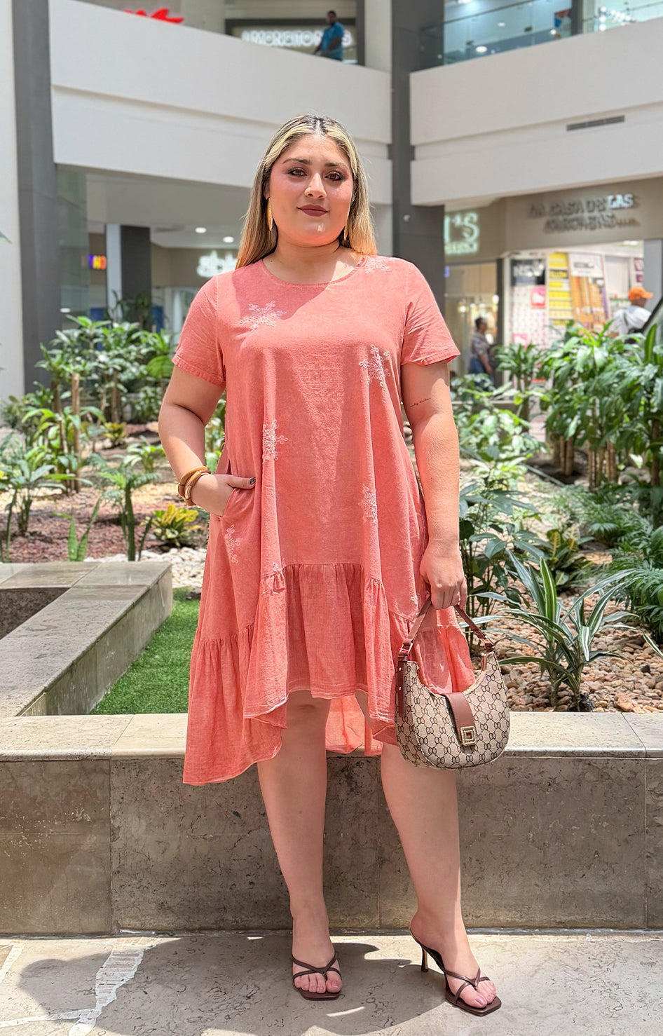 Vestido fresco - VESTIDO LARGO CURVY Boutiquemirel 