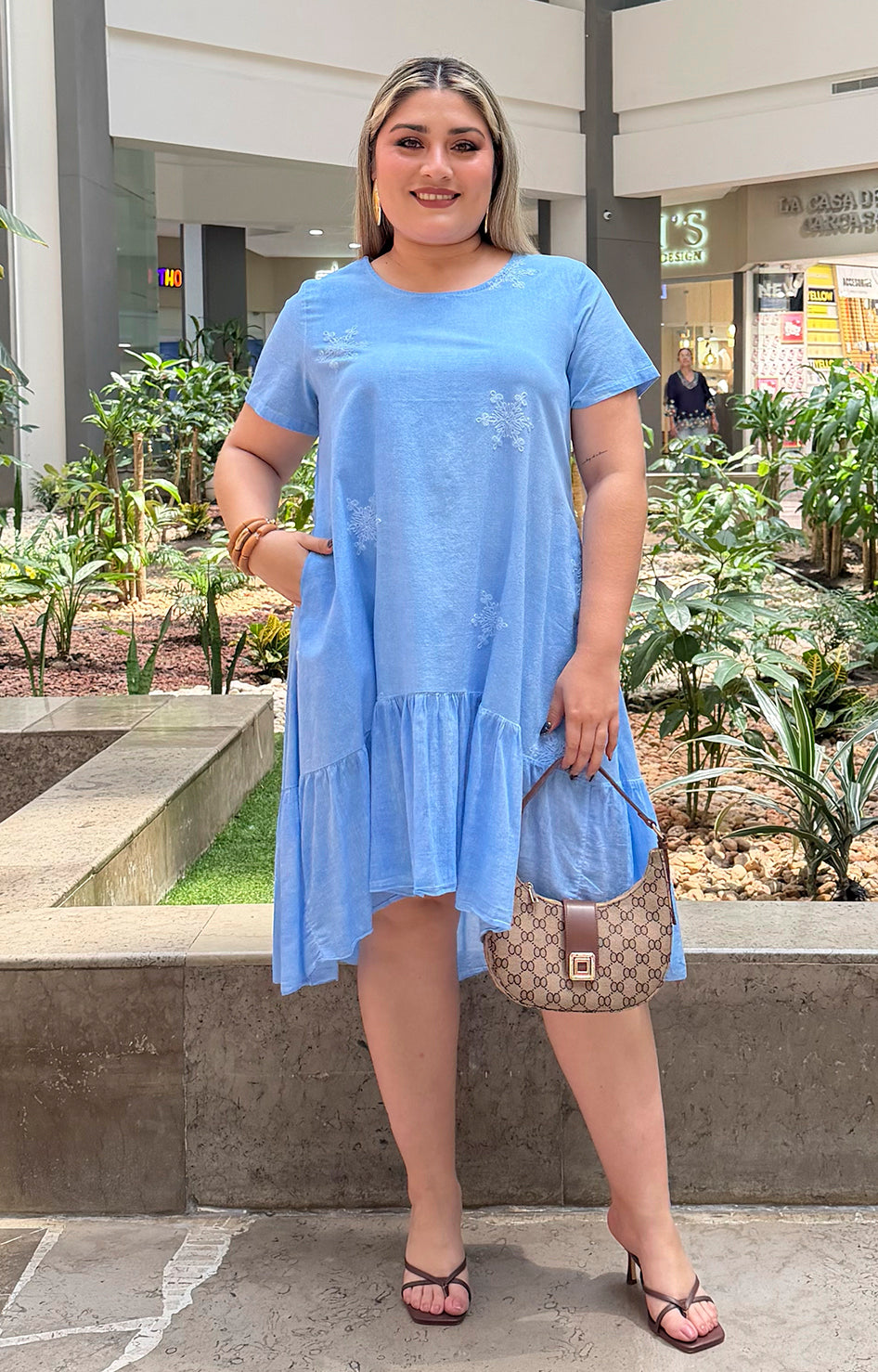 Vestido fresco - VESTIDO LARGO CURVY Boutiquemirel 