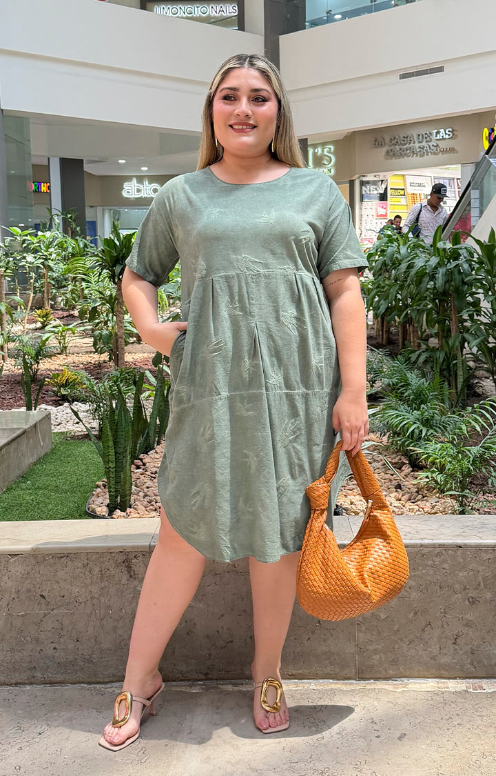 Vestido fresco - VESTIDO LARGO CURVY Boutiquemirel 