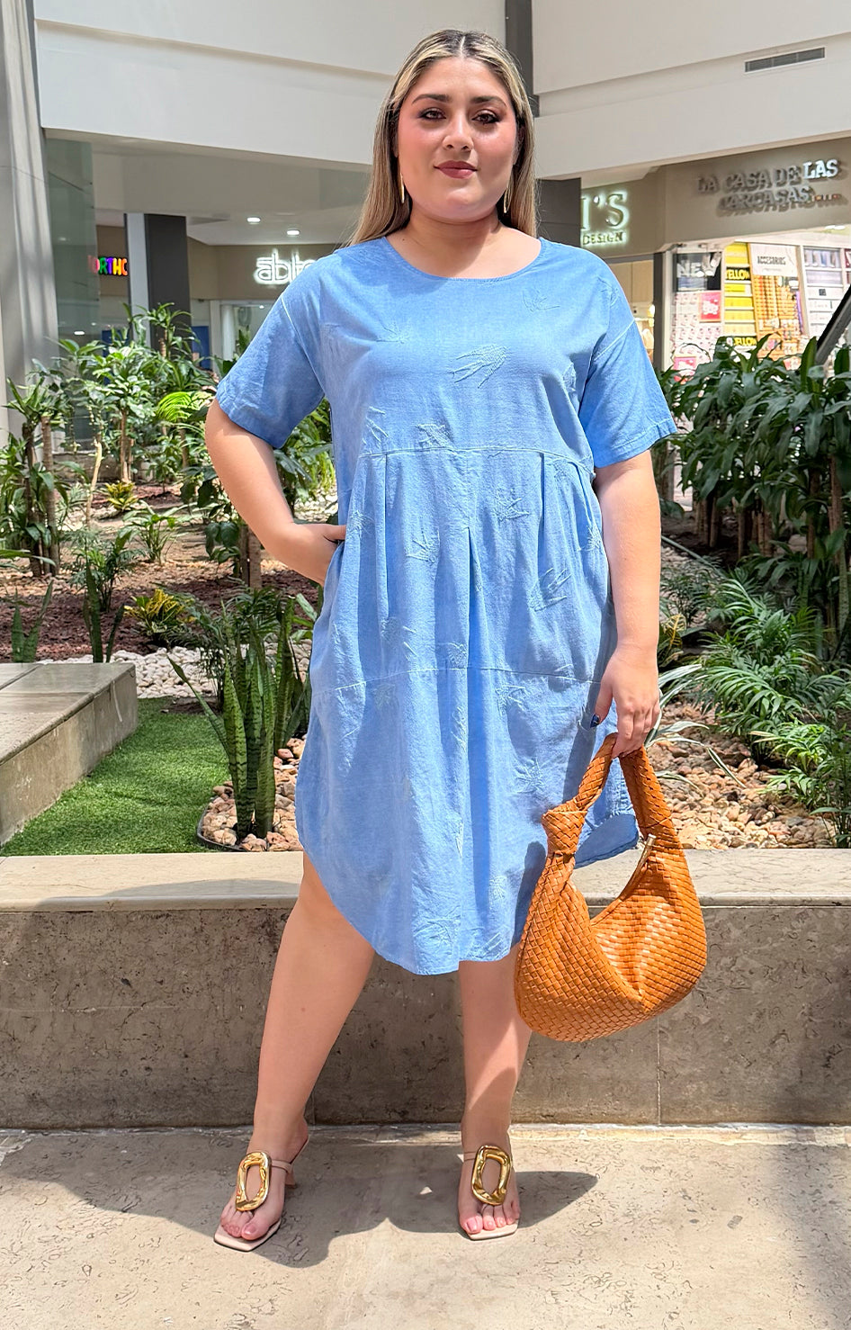Vestido fresco - VESTIDO LARGO CURVY Boutiquemirel 