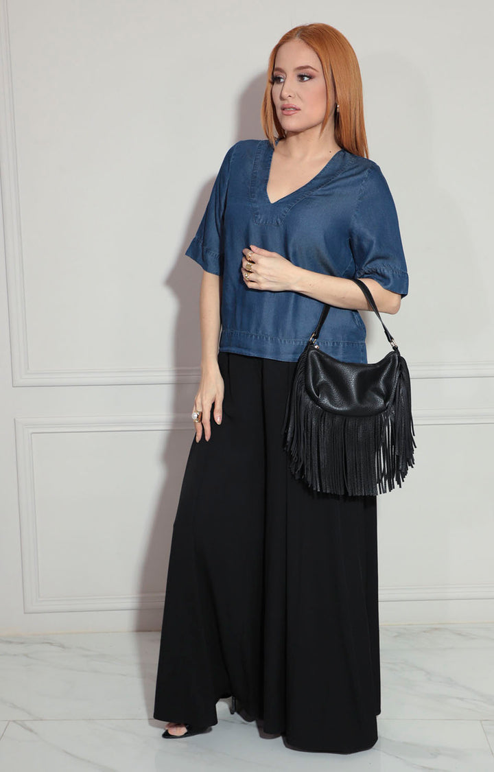 Blusa de mezclilla - BLUSA Boutiquemirel 