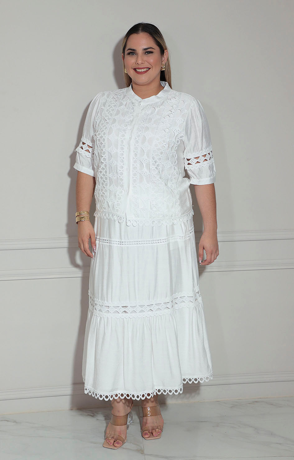 Conjunto blanco - CONJUNTO XL Boutiquemirel 