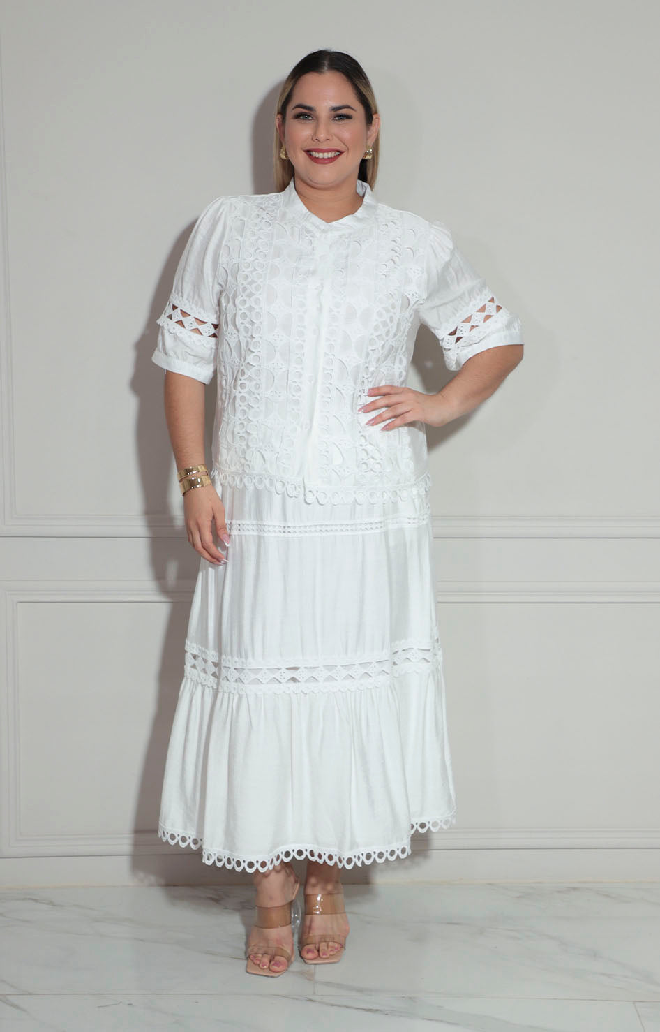 Conjunto blanco - CONJUNTO XL Boutiquemirel 