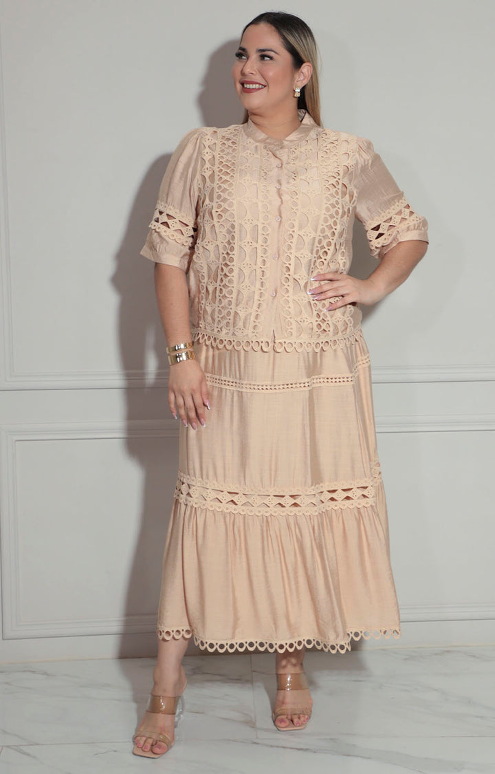 Conjunto beige - CONJUNTO XL Boutiquemirel 