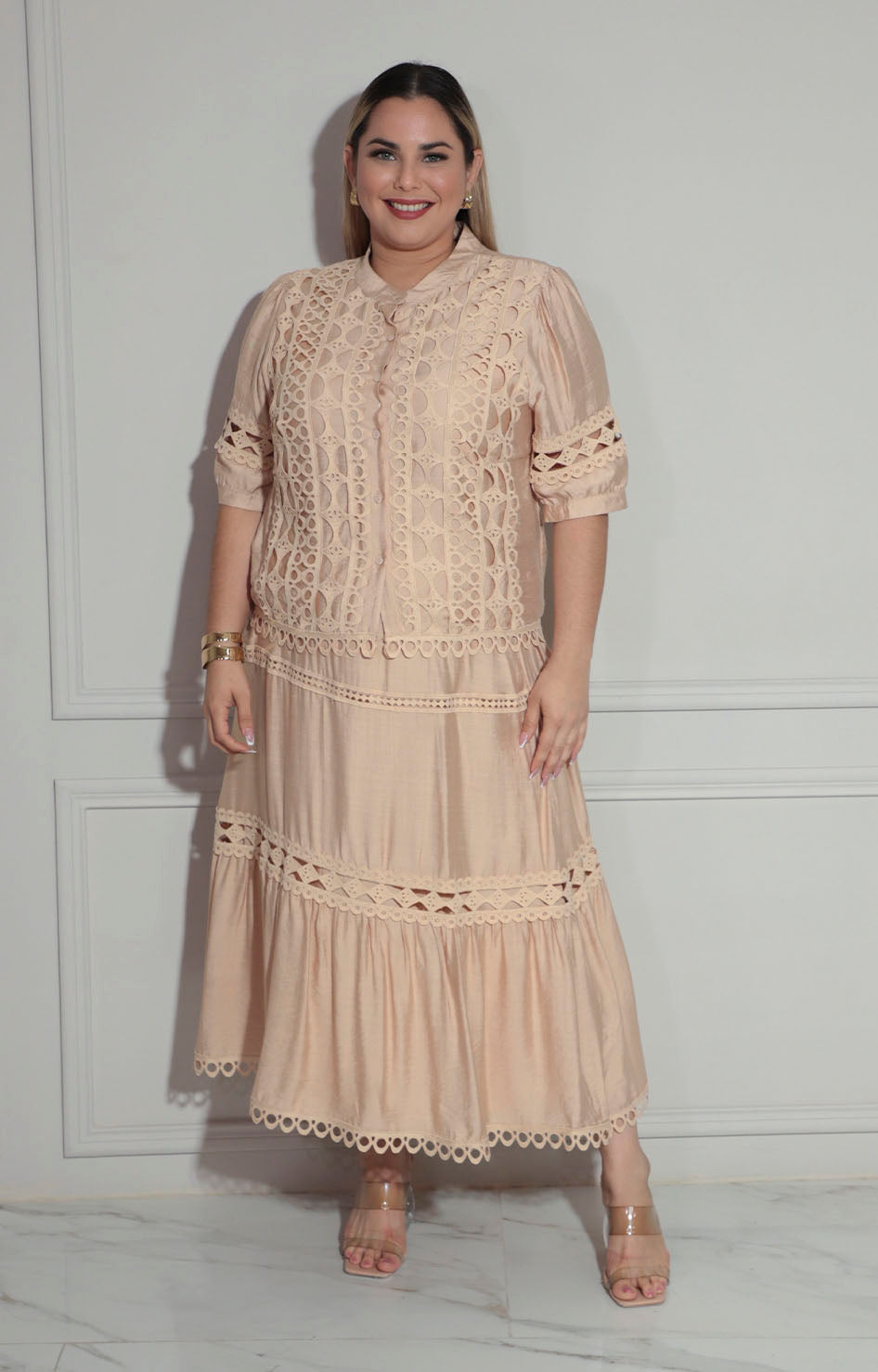 Conjunto beige - CONJUNTO XL Boutiquemirel 