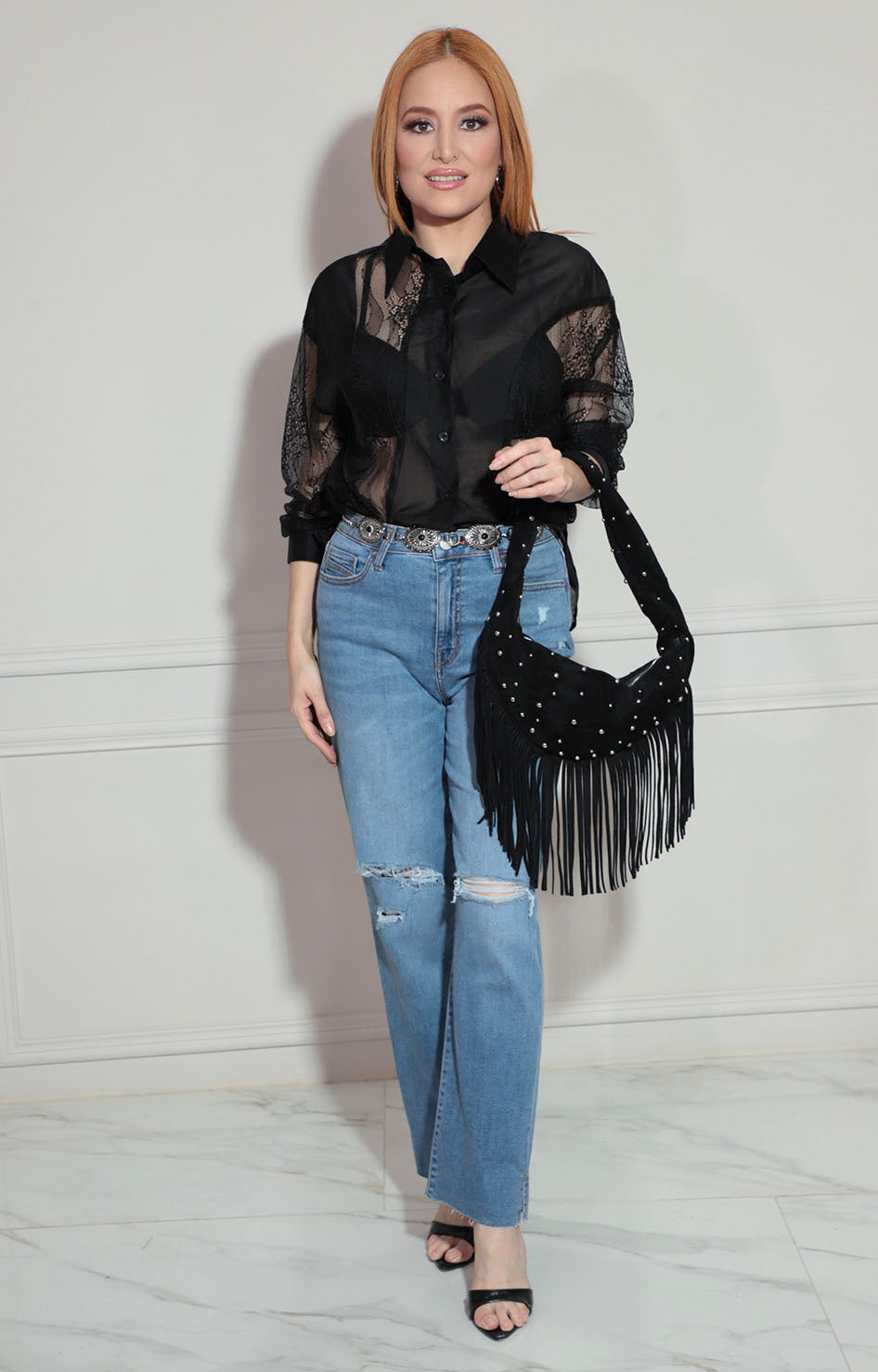 Camisera negra - BLUSA Boutiquemirel 