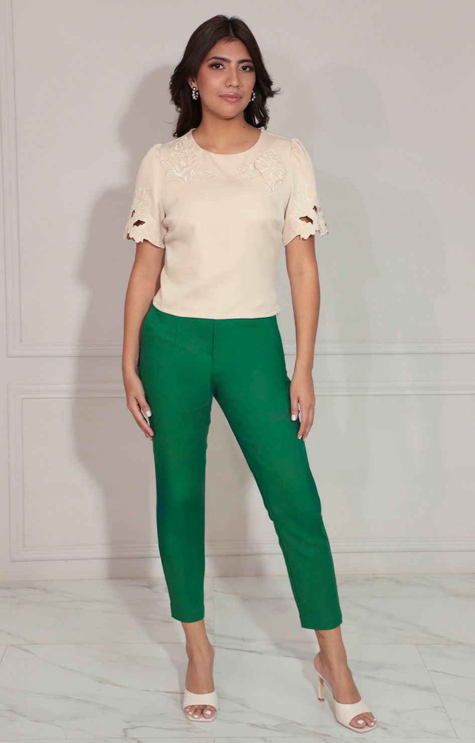 Blusa beige - BLUSA Boutiquemirel 