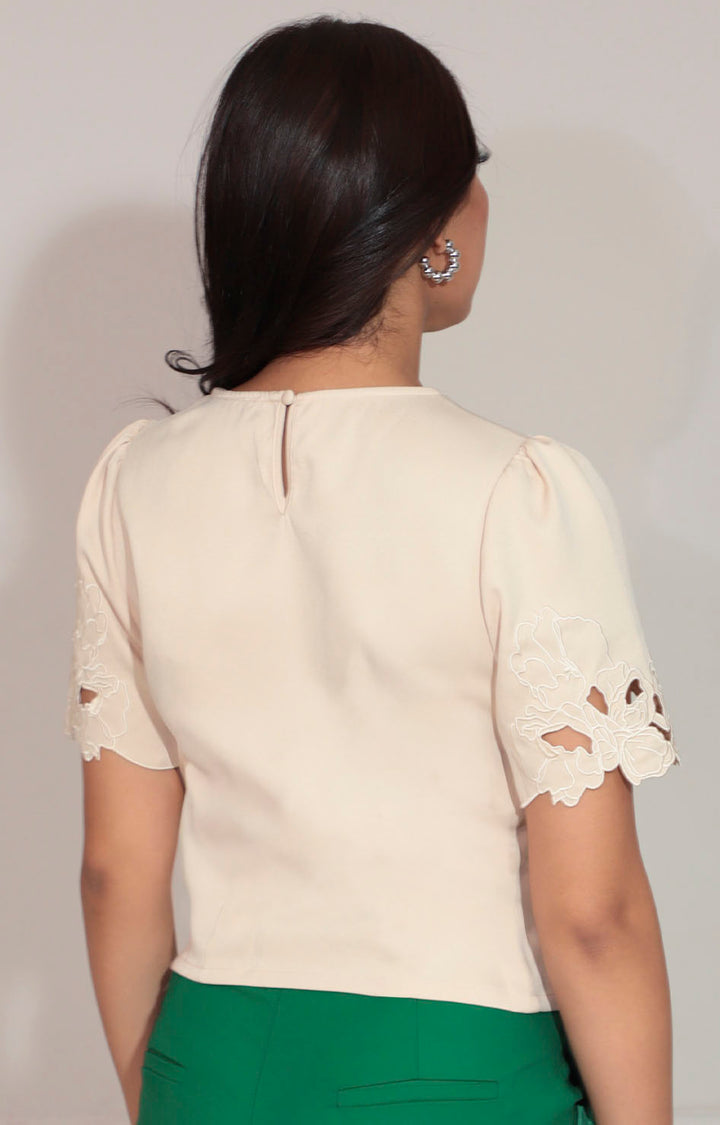 Blusa beige - BLUSA Boutiquemirel 