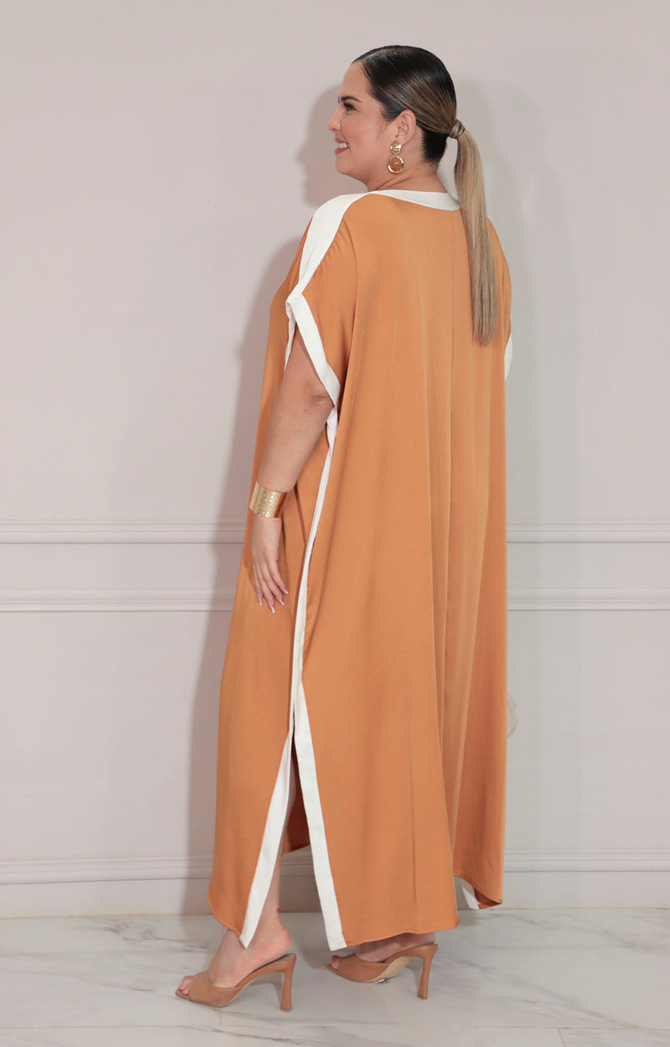 Vestido túnica chedrón - VESTIDO XL Boutiquemirel 