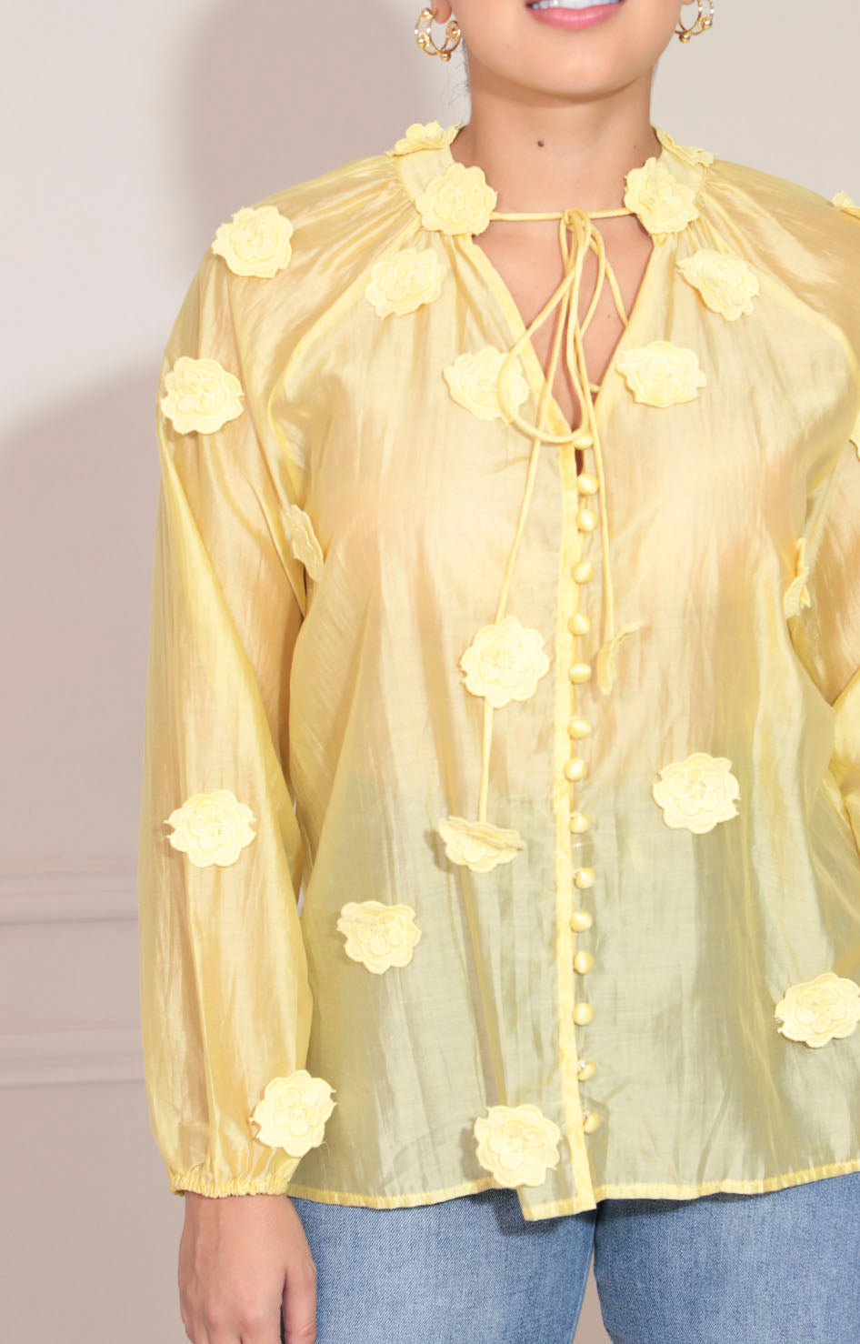 Camisera amarilla - BLUSA Boutiquemirel 