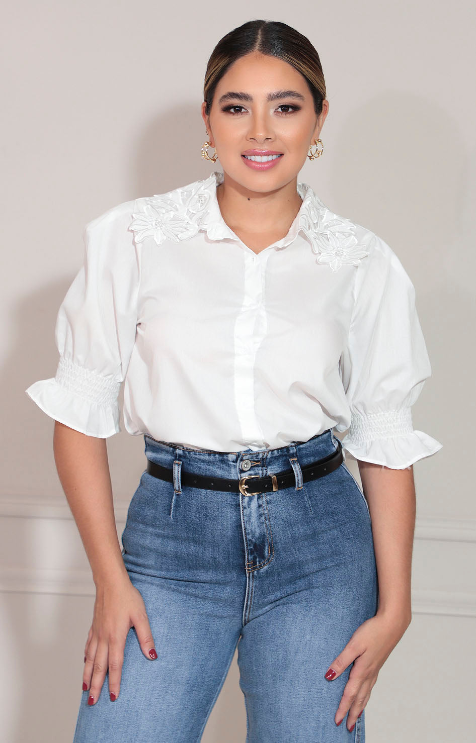 Blusa blanca - BLUSA Boutiquemirel 