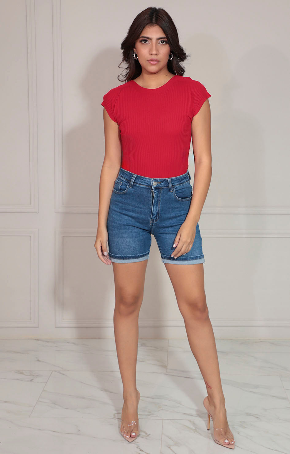 Short azul de mezclilla - SHORT Boutiquemirel 