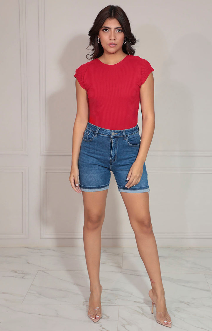 Short azul de mezclilla - SHORT Boutiquemirel 