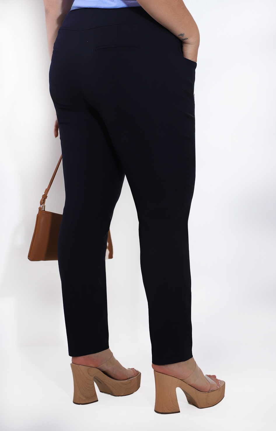 Pantalón azul marino con bolsas - PANTALON Boutiquemirel 