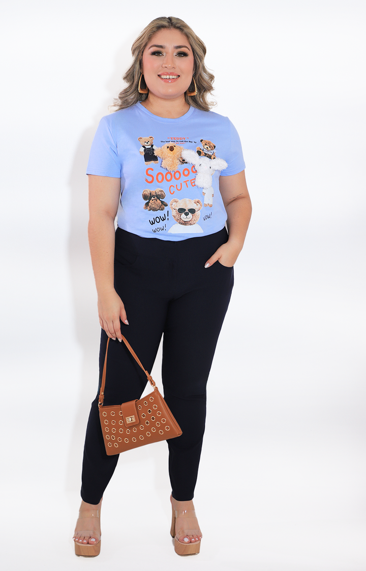 Pantalón azul marino con bolsas - PANTALON Boutiquemirel 