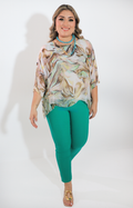 Pantalón verde acua - PANTALON Boutiquemirel 