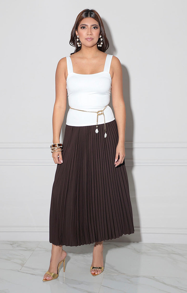 Blusa blanca de tirantes