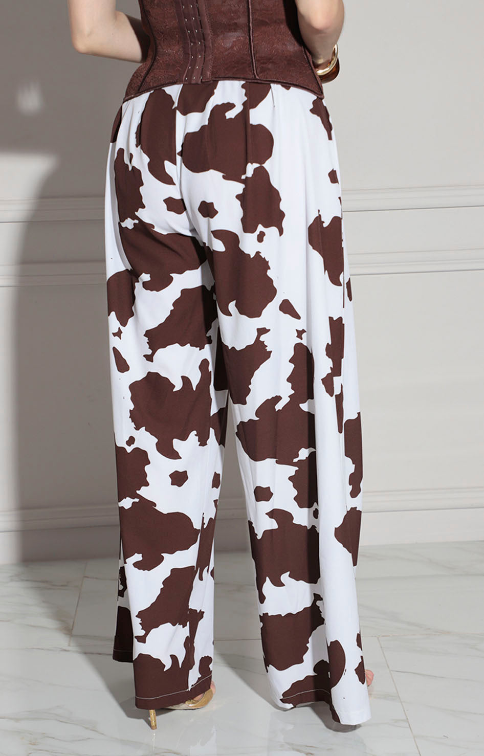 Pantalón blanco cow