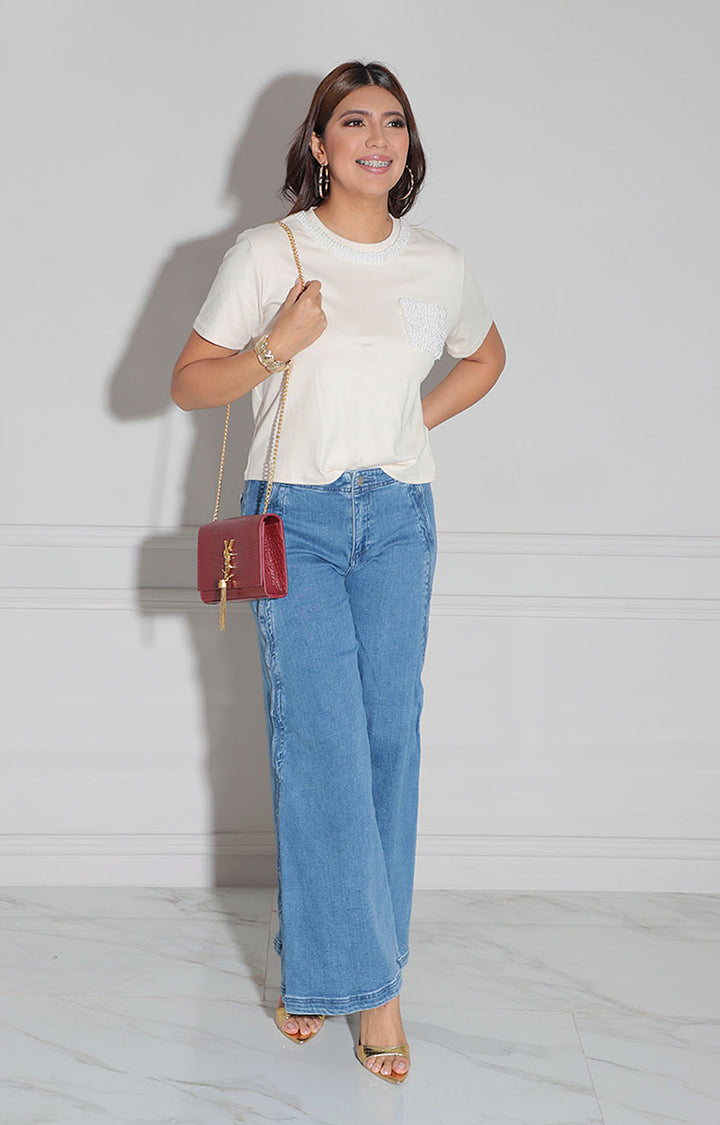 Pantalón de mezclilla