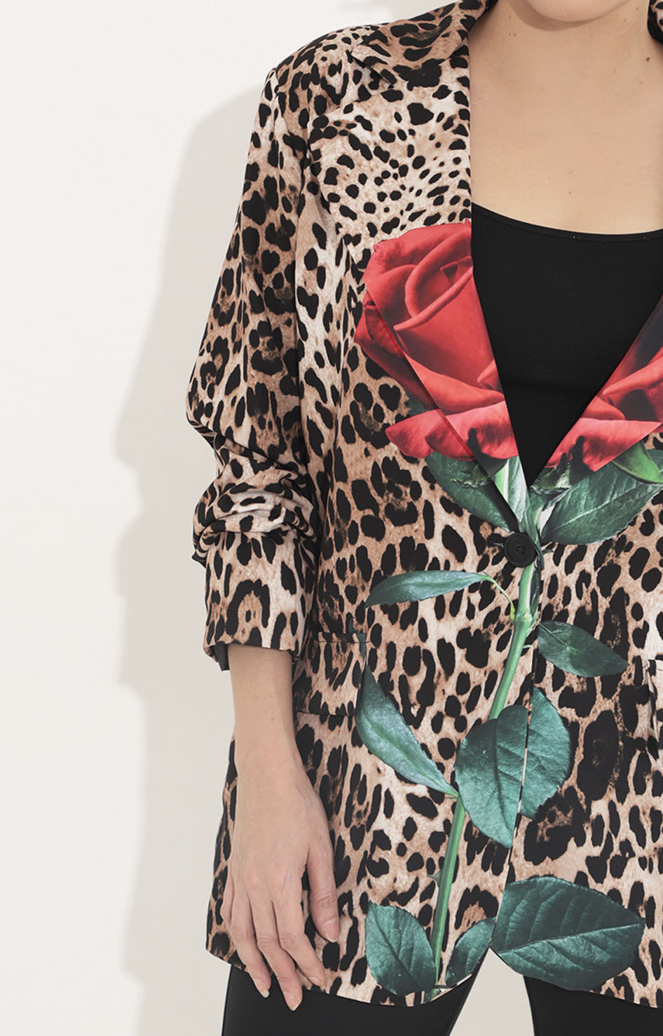 Saco beige estampado - SACO Boutiquemirel 