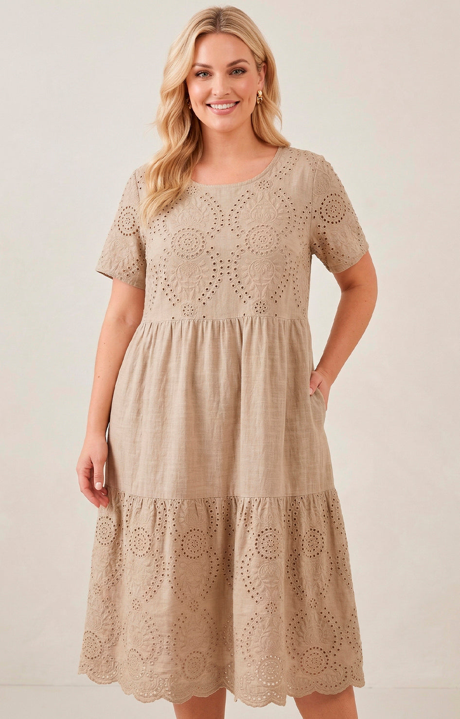Vestido fresco - VESTIDO LARGO CURVY Boutiquemirel 