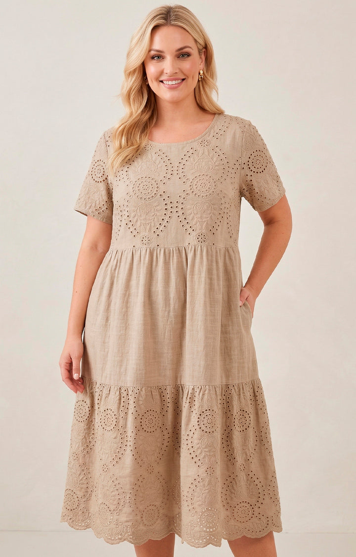 Vestido fresco - VESTIDO LARGO CURVY Boutiquemirel 