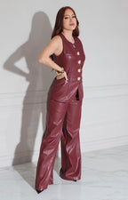 Conjunto vino de vinipiel - CONJUNTO Boutiquemirel 
