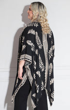 Kimono negro bordado - KIMONO Boutiquemirel 