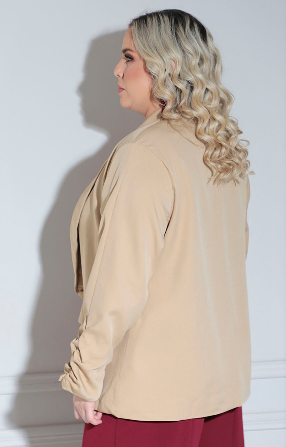 Saco beige