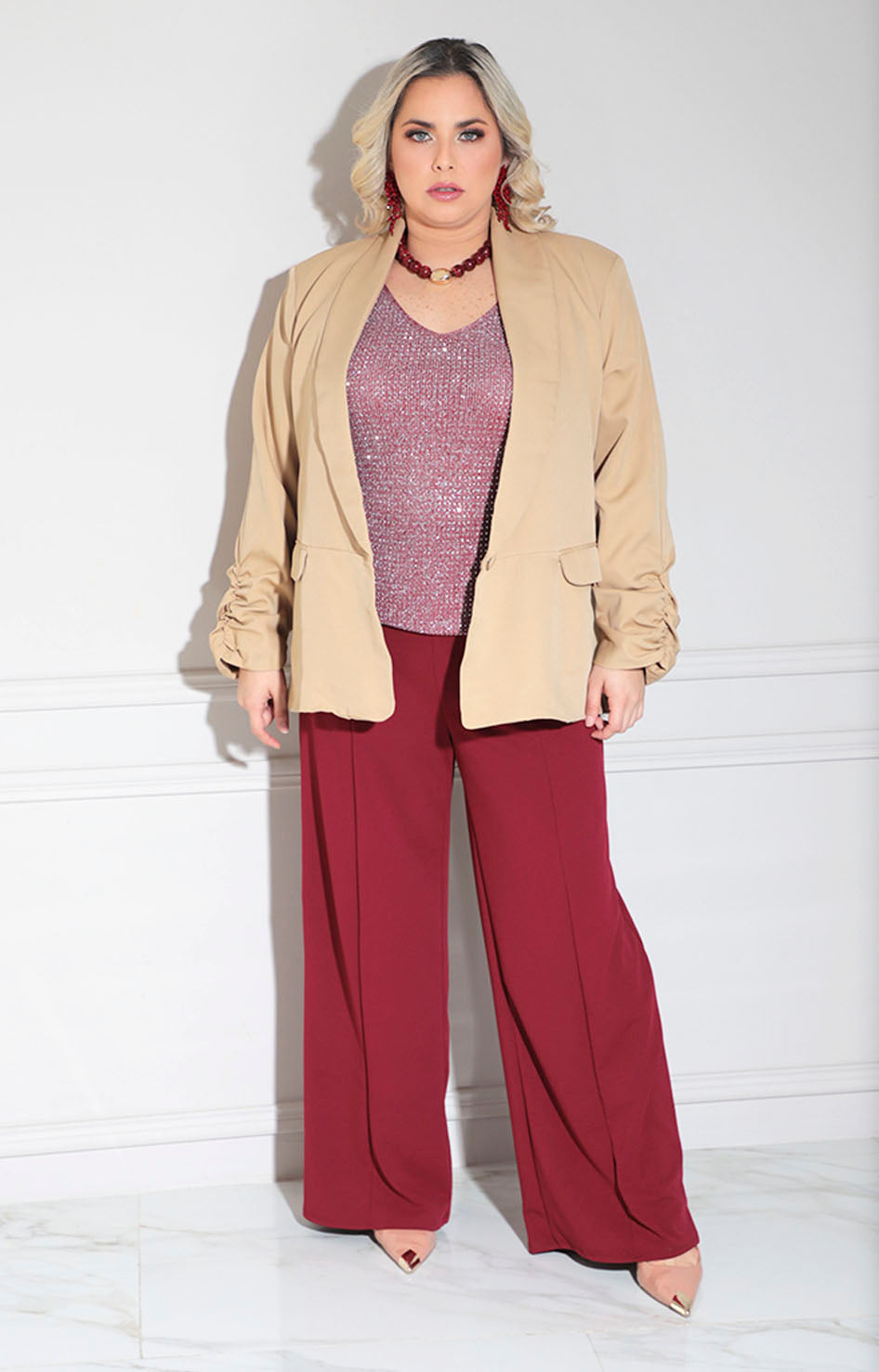 Saco beige - SACO XL Boutiquemirel 