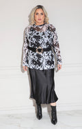 Blusa blanca estampada - BLUSA XL Boutiquemirel 