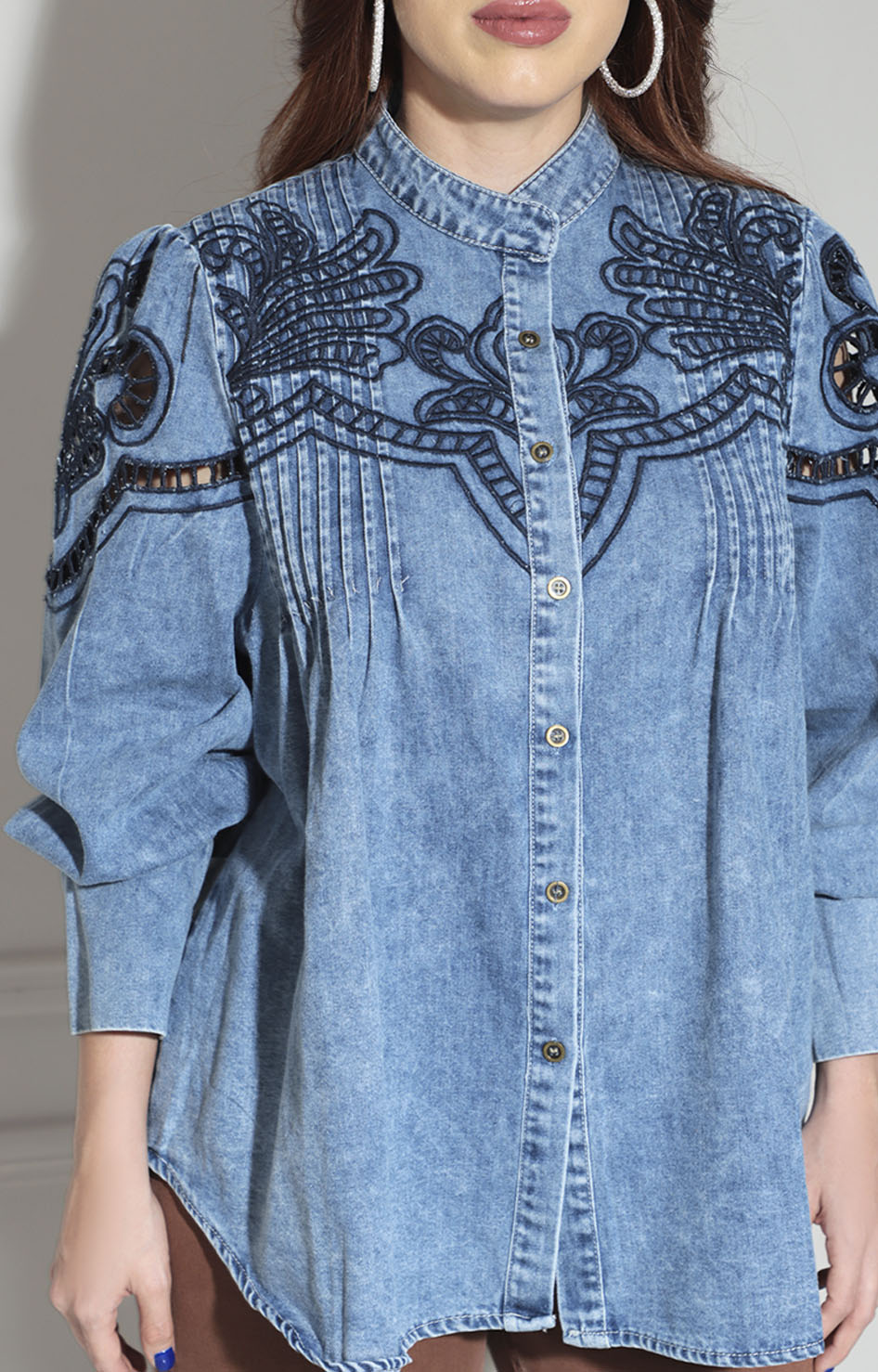 Camisera de mezclilla