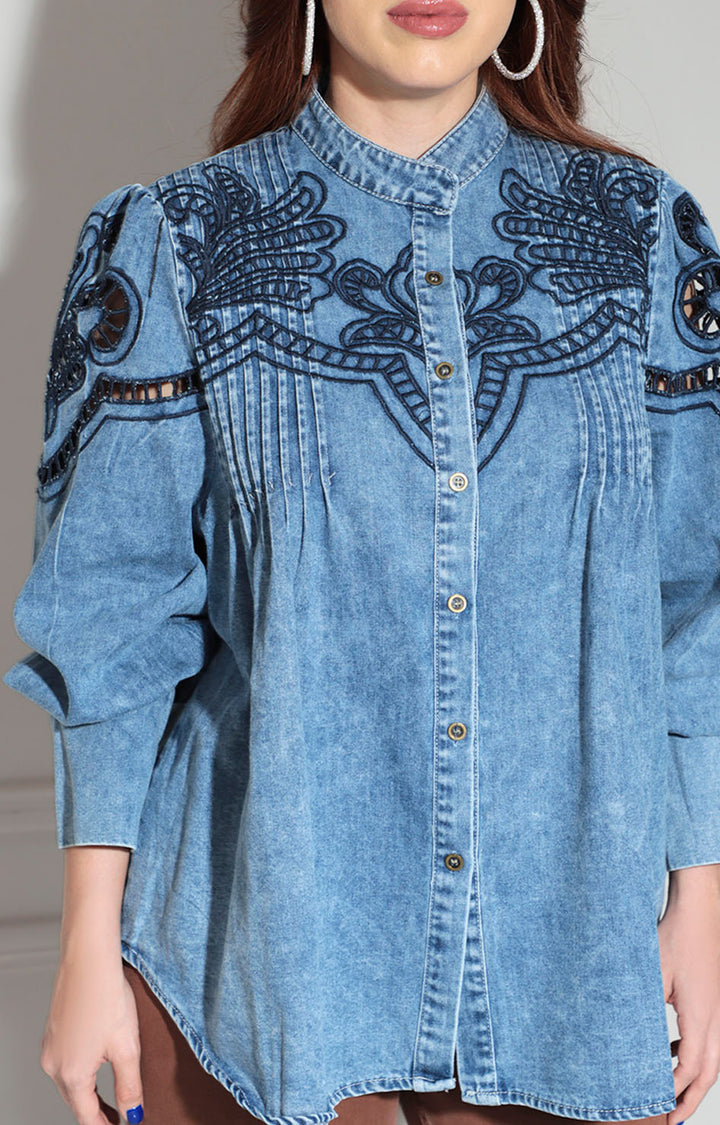 Camisera de mezclilla