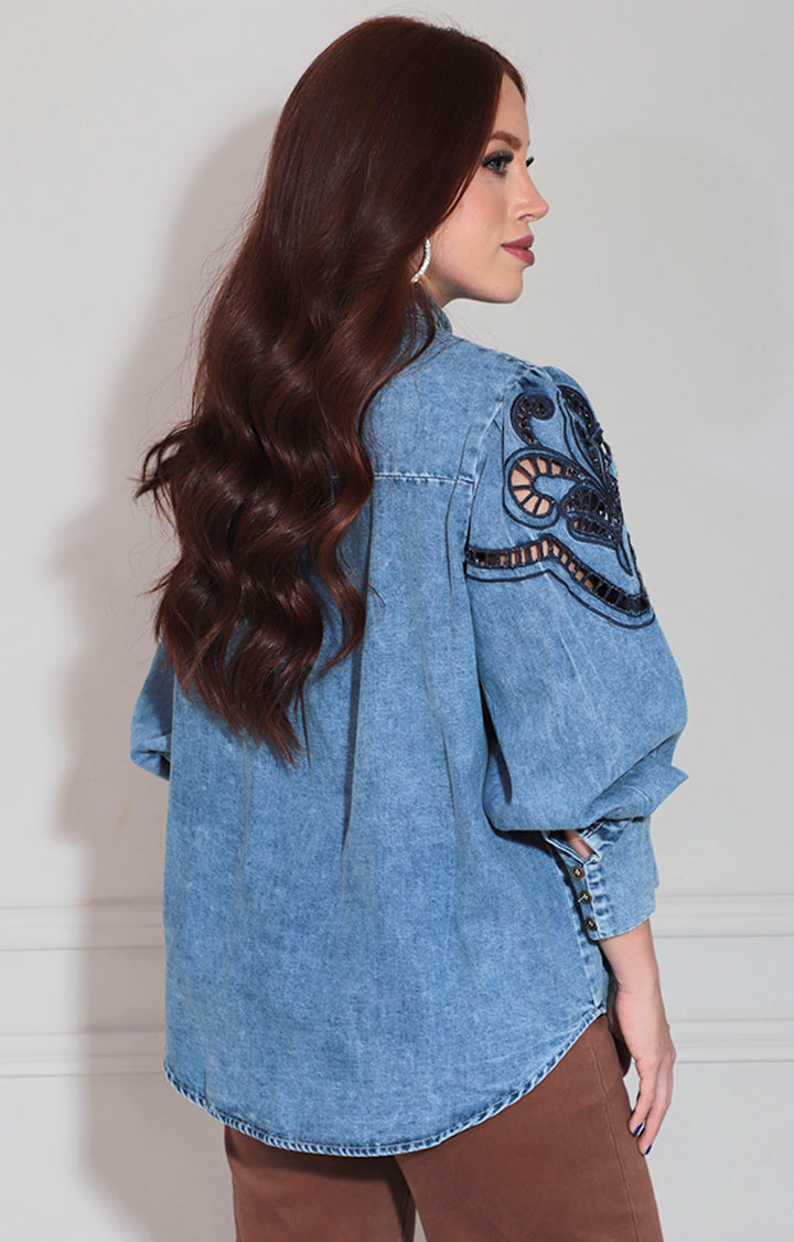 Camisera de mezclilla