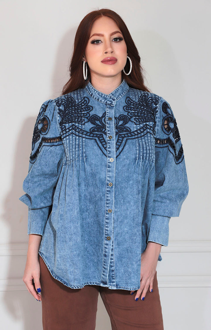 Camisera de mezclilla